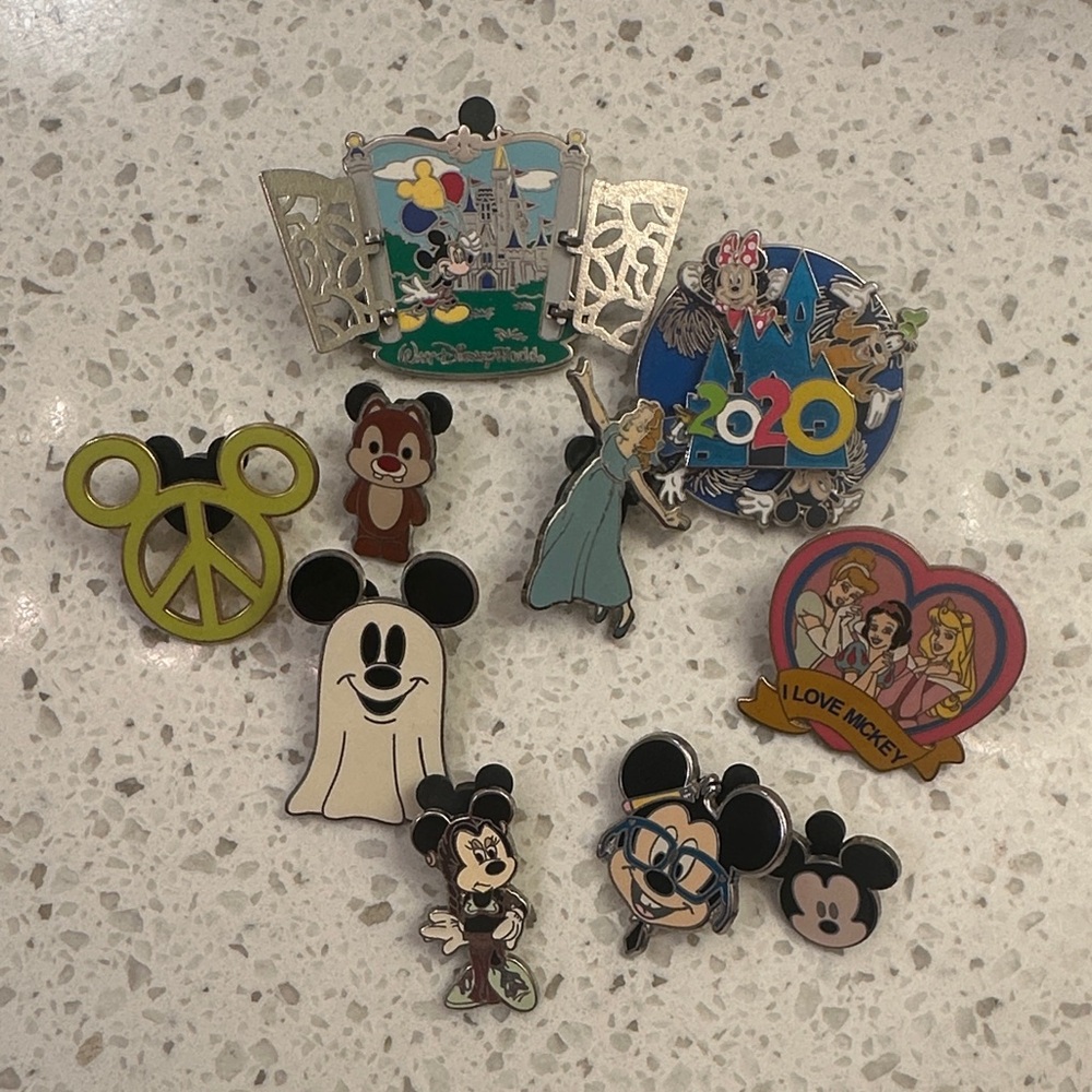 Disney Magical Character Pin Collection